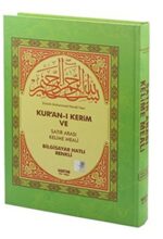 KURAN , SATIR ARASI KELLIME MEALLI