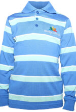 Amity Primary Stripe Polo LS